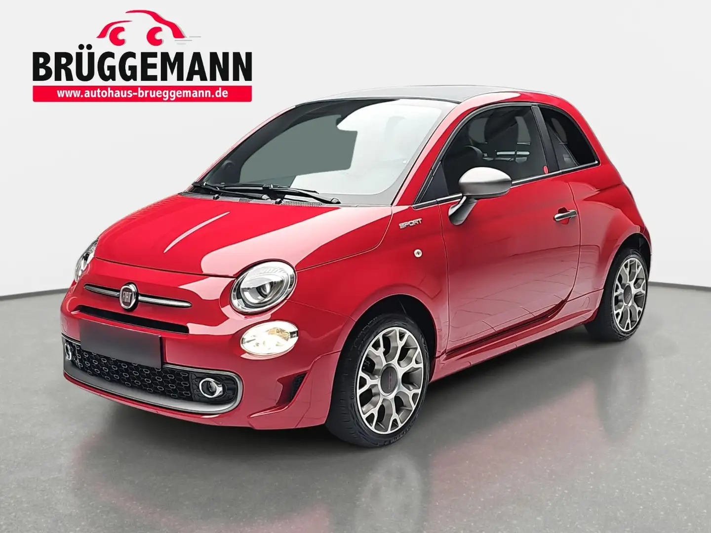 Fiat 500C 500C 1.0 GSE HYBRID SPORT KLIMAAUTO AUDIO 7 MIRROR Rot - 1