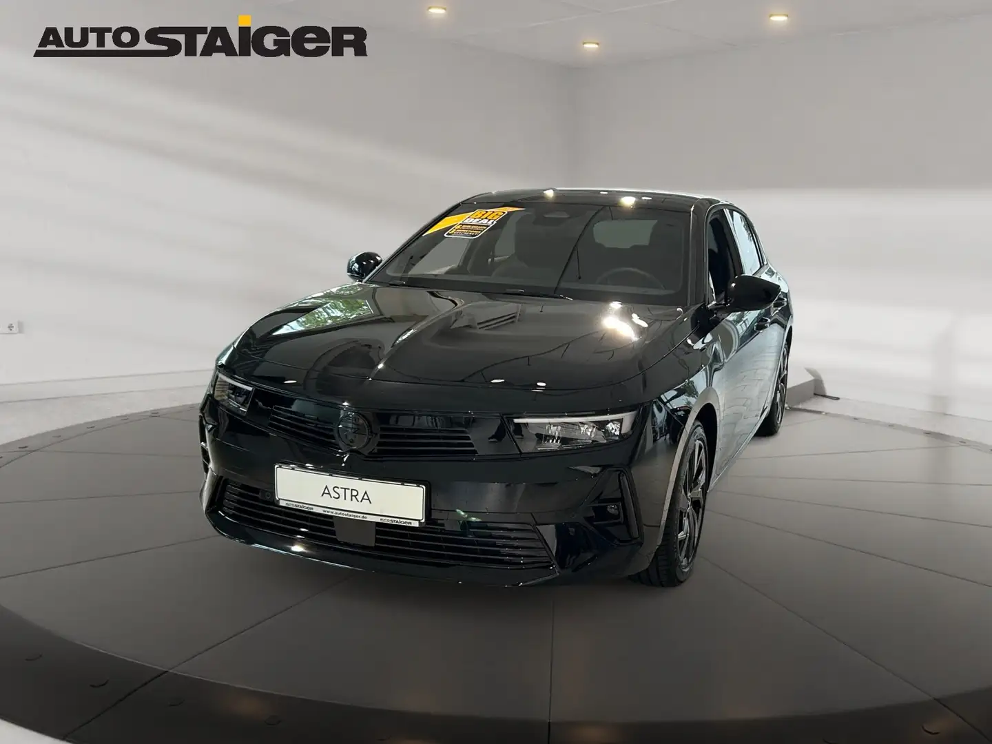 Opel Astra L 1.2 Turbo GS LED+SHZ+2xKlima+360+KeyLess Zwart - 2