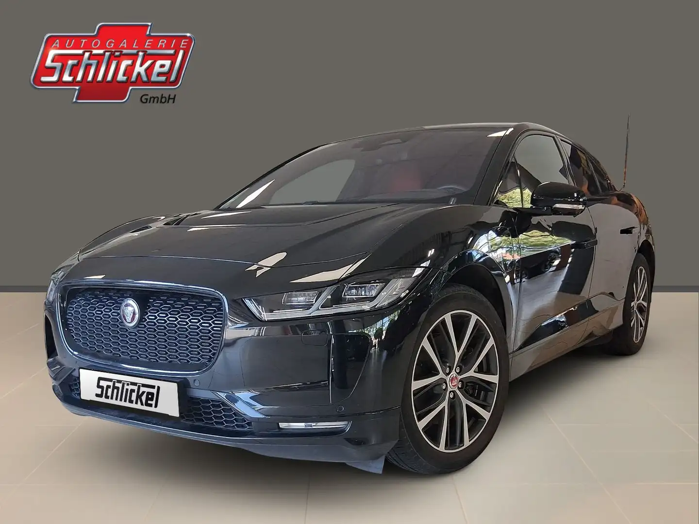 Jaguar I-Pace EV 400 AWD S Navi Leder Standheizung ACC Pano Schwarz - 1