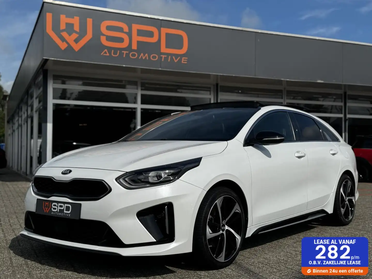 Kia ProCeed / pro_cee'd 1.0 T-GDI GT-PlusLine|LED|Pano|JBL|Full options! Blanco - 1