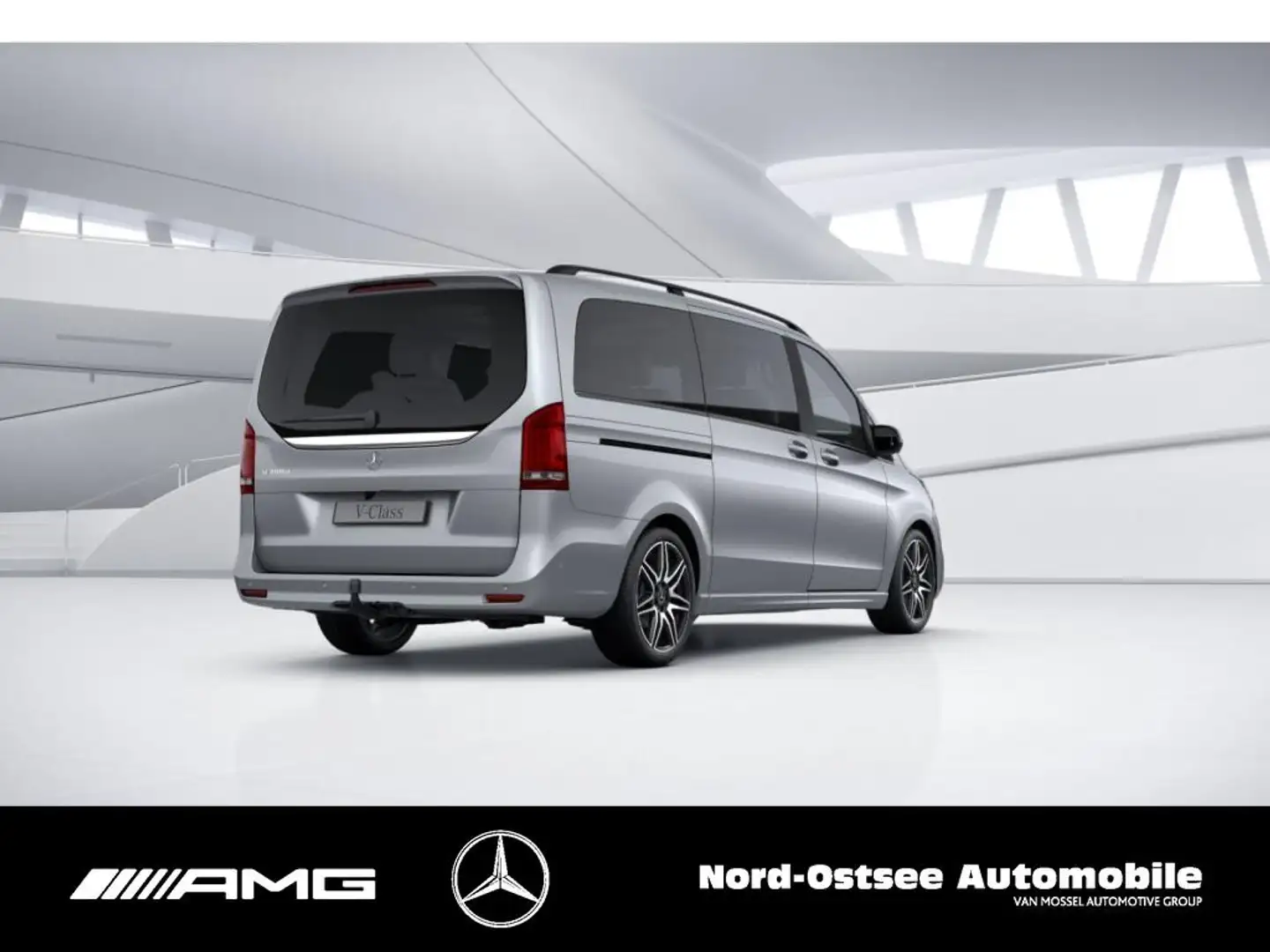 Mercedes-Benz V 300 AVANTGARDE EDITION 4MATIC AMG AHK STANDHZG Zilver - 2
