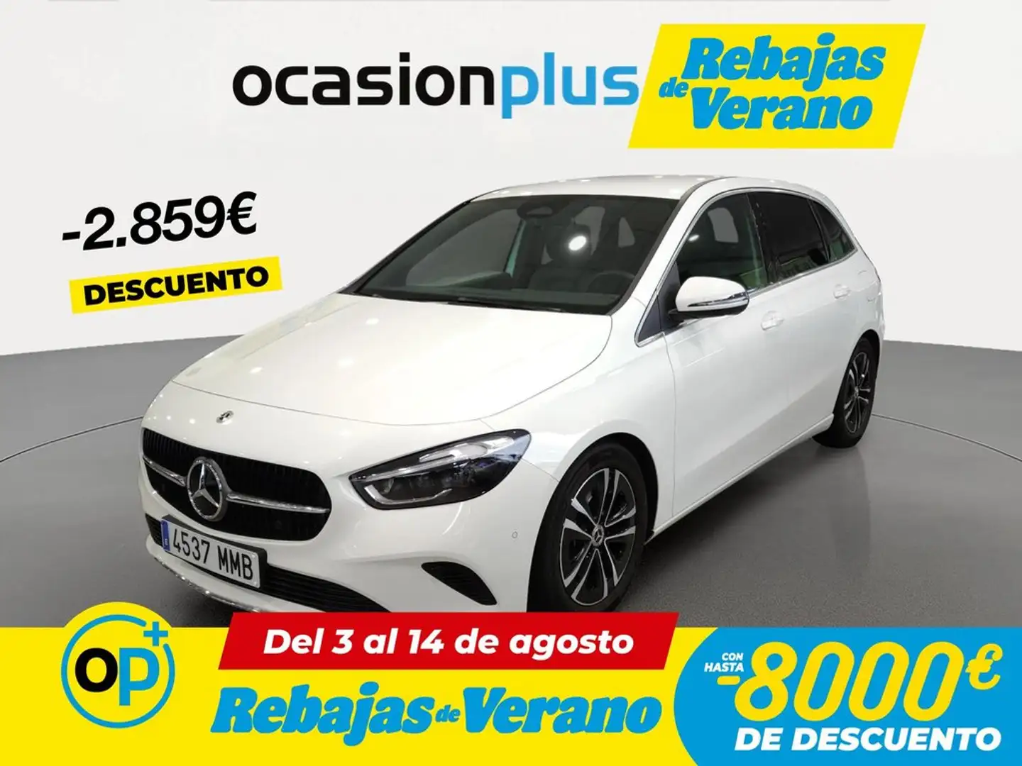 Mercedes-Benz B 200 200d Blanco - 1