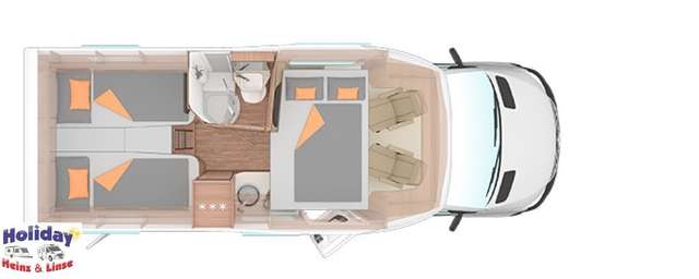 Weinsberg CaraCompact 640 MEG Suite Automatik, 170 PS, 4,2