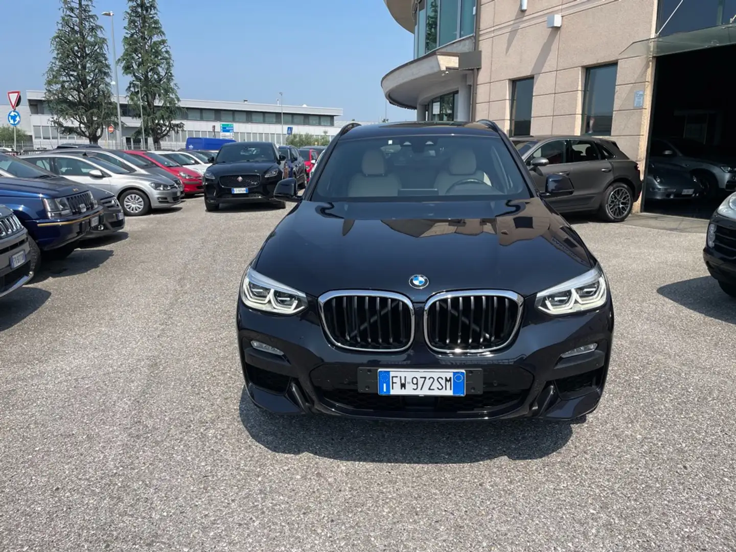 BMW X3 xdrive20d Msport 190cv auto 1 PROP SOLO KM82K Blau - 2