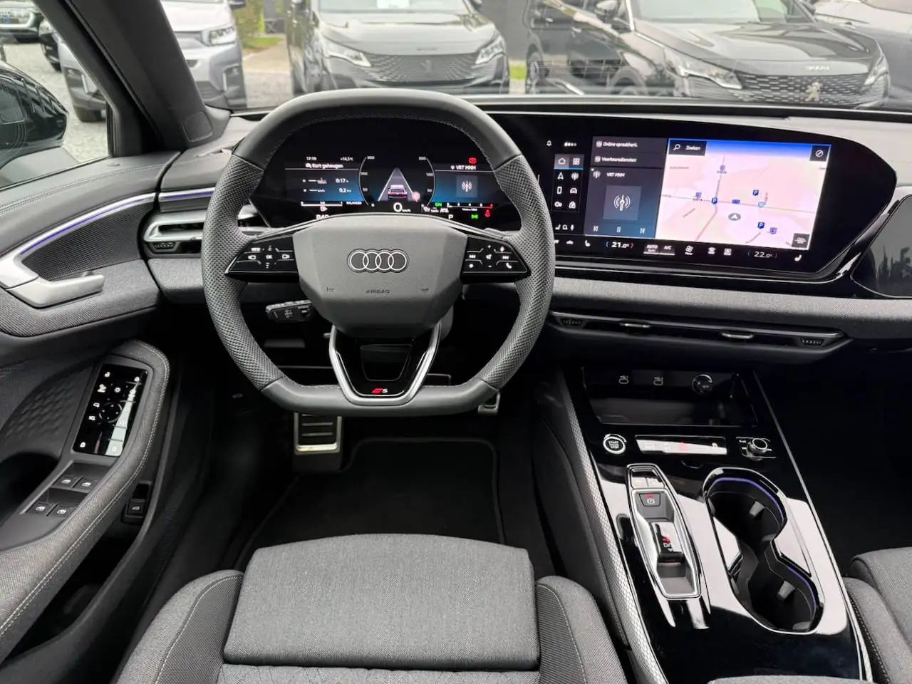 Audi A5 40 TFSI AVANT S-LINE PASS DISP 360° CAMERA CARPLAY SFEERVERLICHTING — 8/17