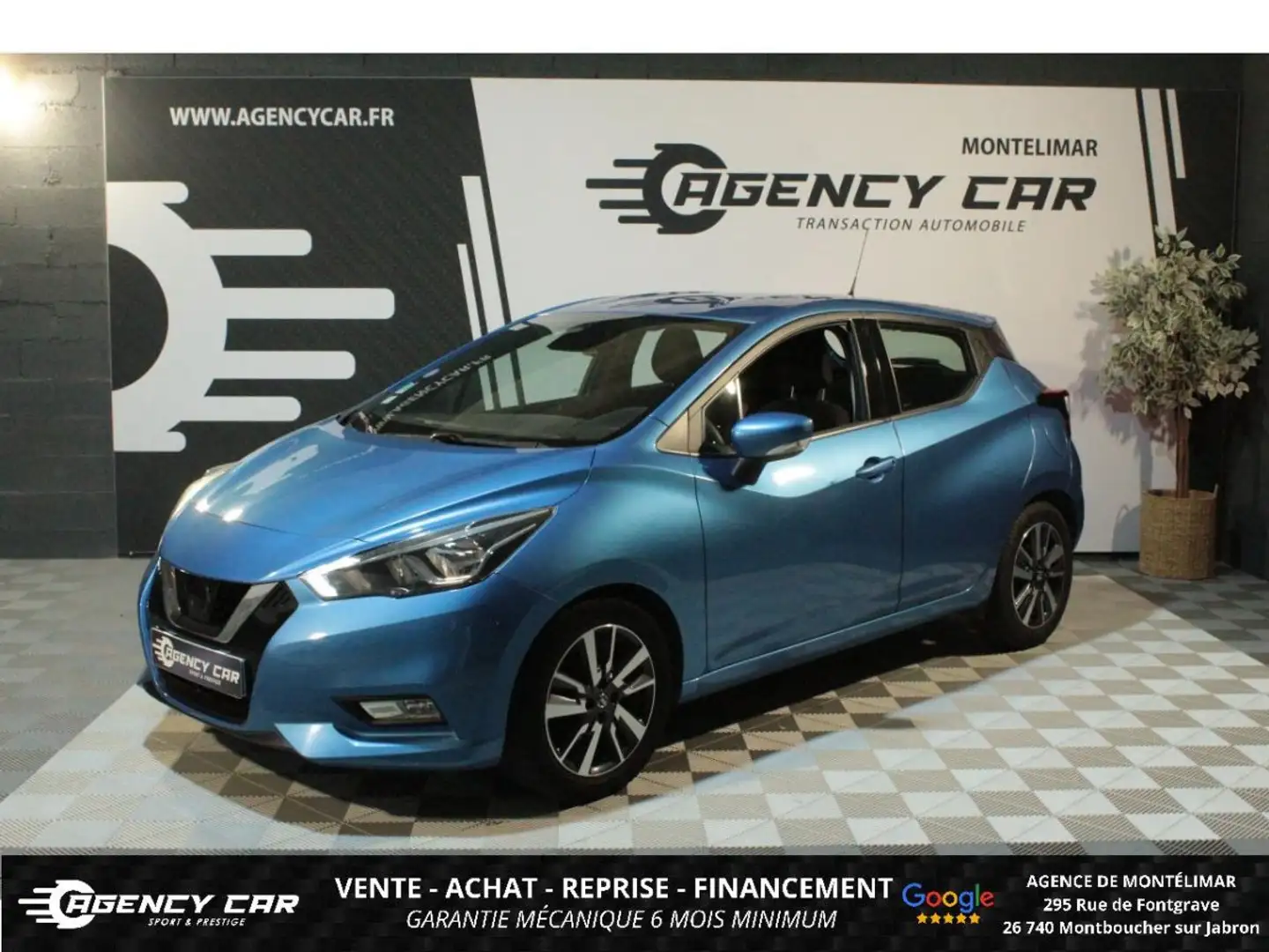 Nissan Micra 0.9 IG-T 90ch Business Edition - Bleu Bleu - 1