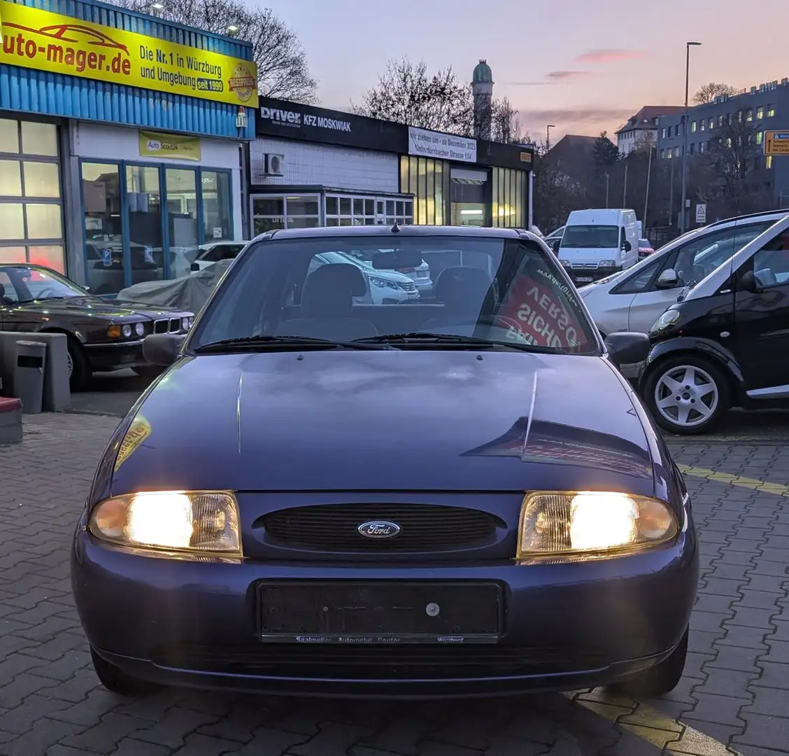 Ford Fiesta 1.3*2Hand*RentnerFzg*5-Türen*AHK*TÜV10.26 Blau - 2