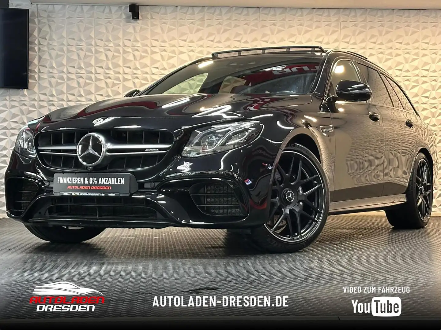 Mercedes-Benz E 63 AMG E63T AMG 4M+ NIGHT* MULTIBEAM#LUFT#SHZ#SH#HUD Noir - 1