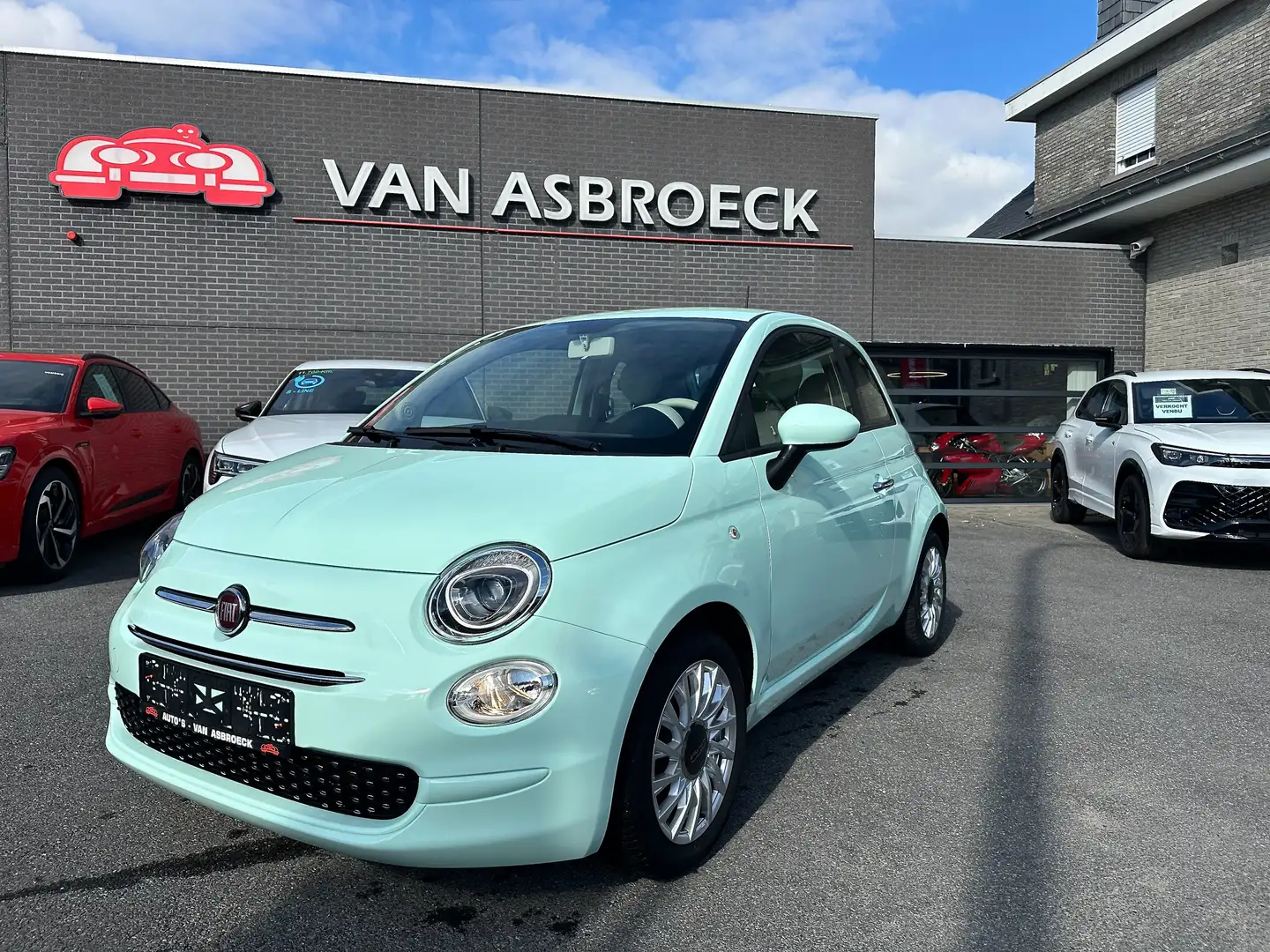 Fiat 500 500 1.0 Hybrid Launch Edition*GPS AppCarplay*Uconn Vert - 1