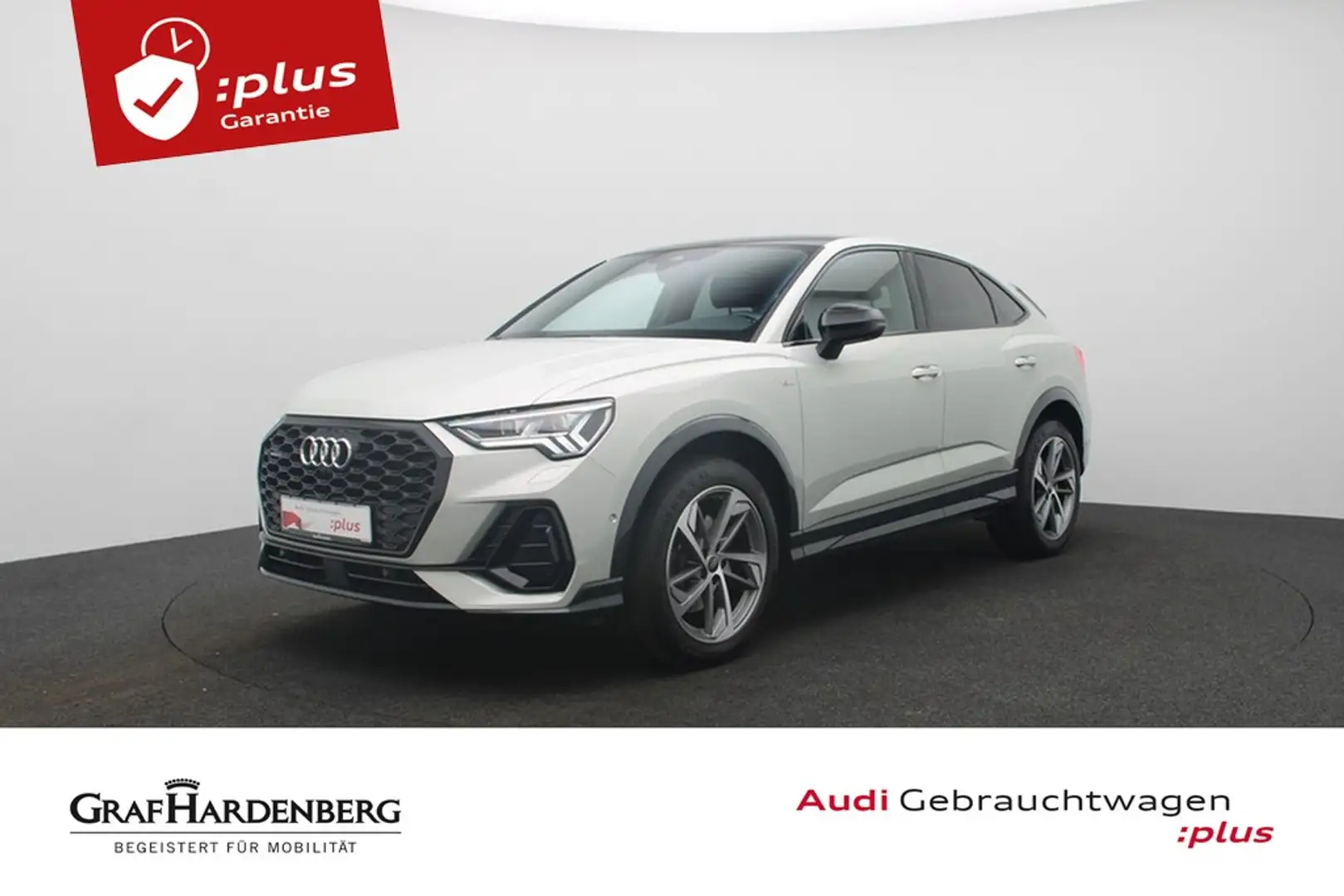 Audi Q3 Sportback 40 TDI quattro S line LED Navi ACC Argent - 1