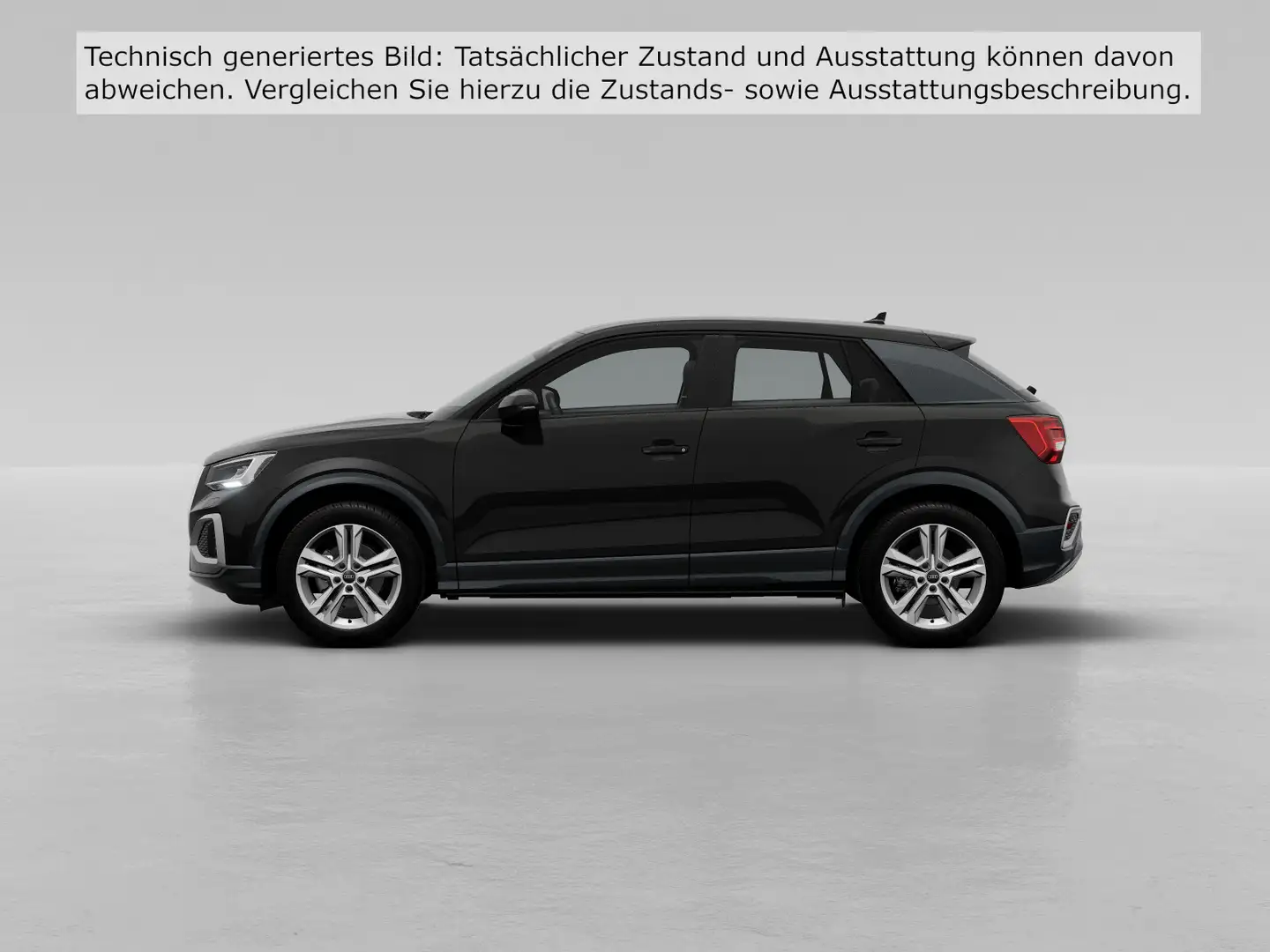 Audi Q2 advanced 30 TFSI 81(110) kW(PS) Schaltgetrieb Zwart - 2