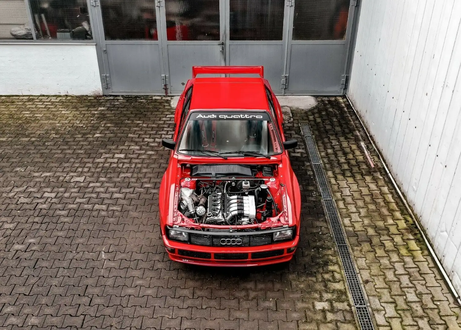 Audi QUATTRO Sportquattro Replika bis 650PS Červená - 2