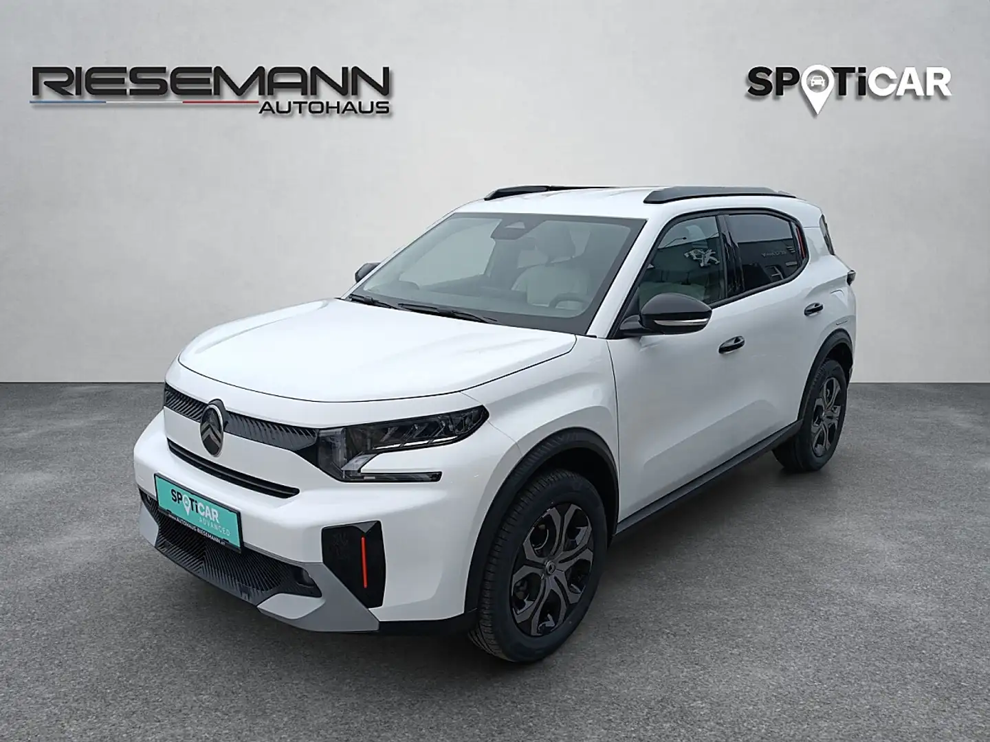 Citroen C3 Aircross Turbo 100 S&S 6-Gang-Manuell Plus Weiß - 1