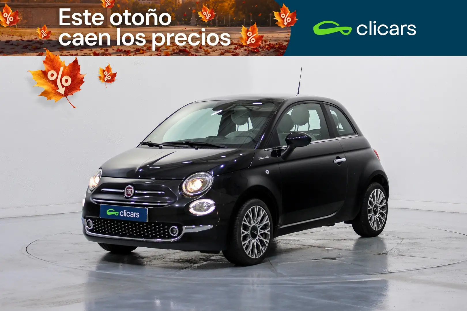Fiat 500 1.0 Hybrid Dolcevita 52kW Negro - 1