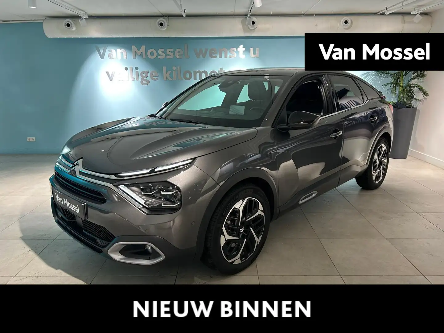 Citroen C4 1.2 Hybrid 136 Max AUTOMAAT | LEDER | SCHUIFDAK | Grijs - 1