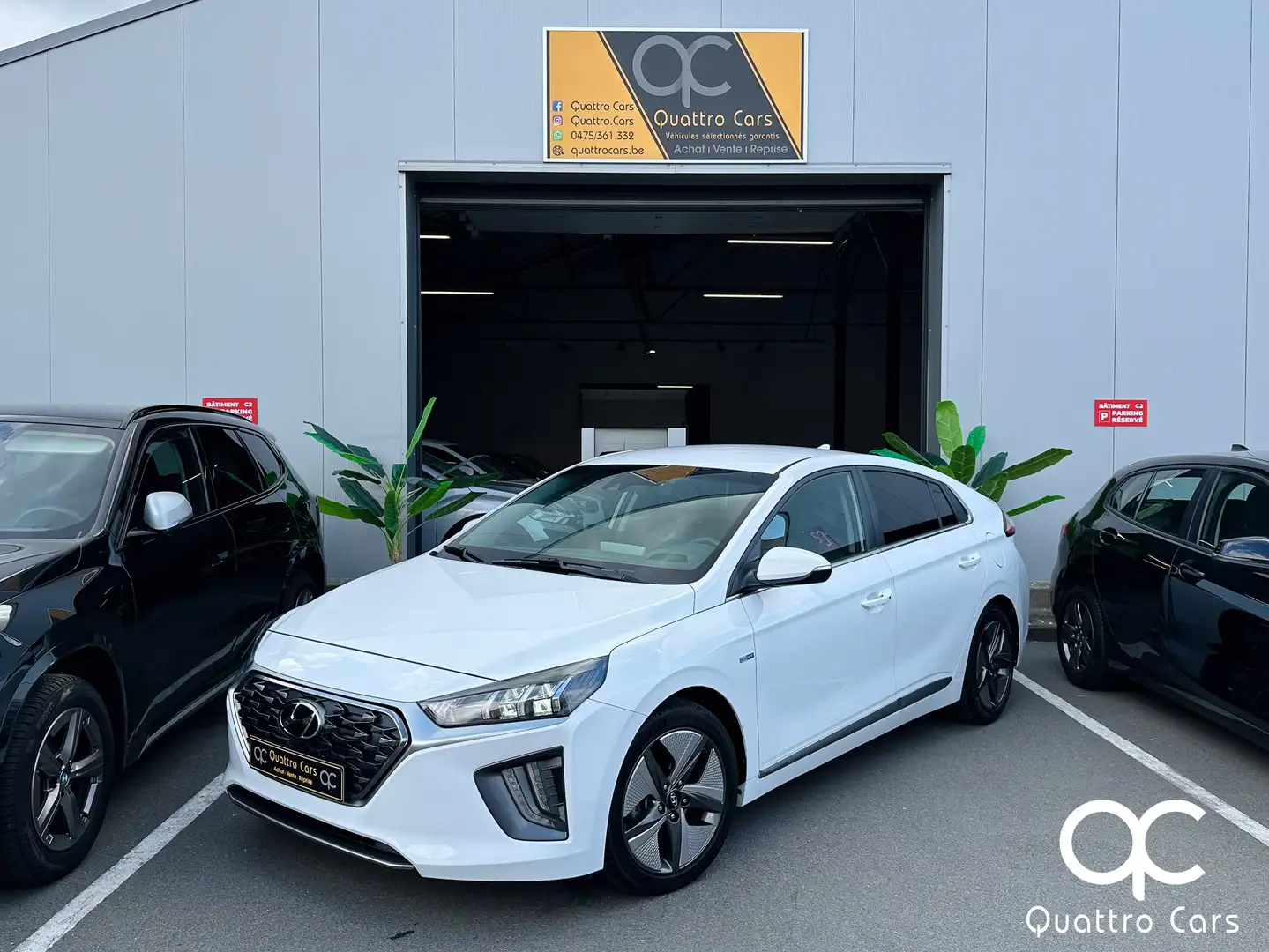 Hyundai IONIQ Hybride HEV - 1.6 GDi - Boite auto - 1er Proprio Білий - 1