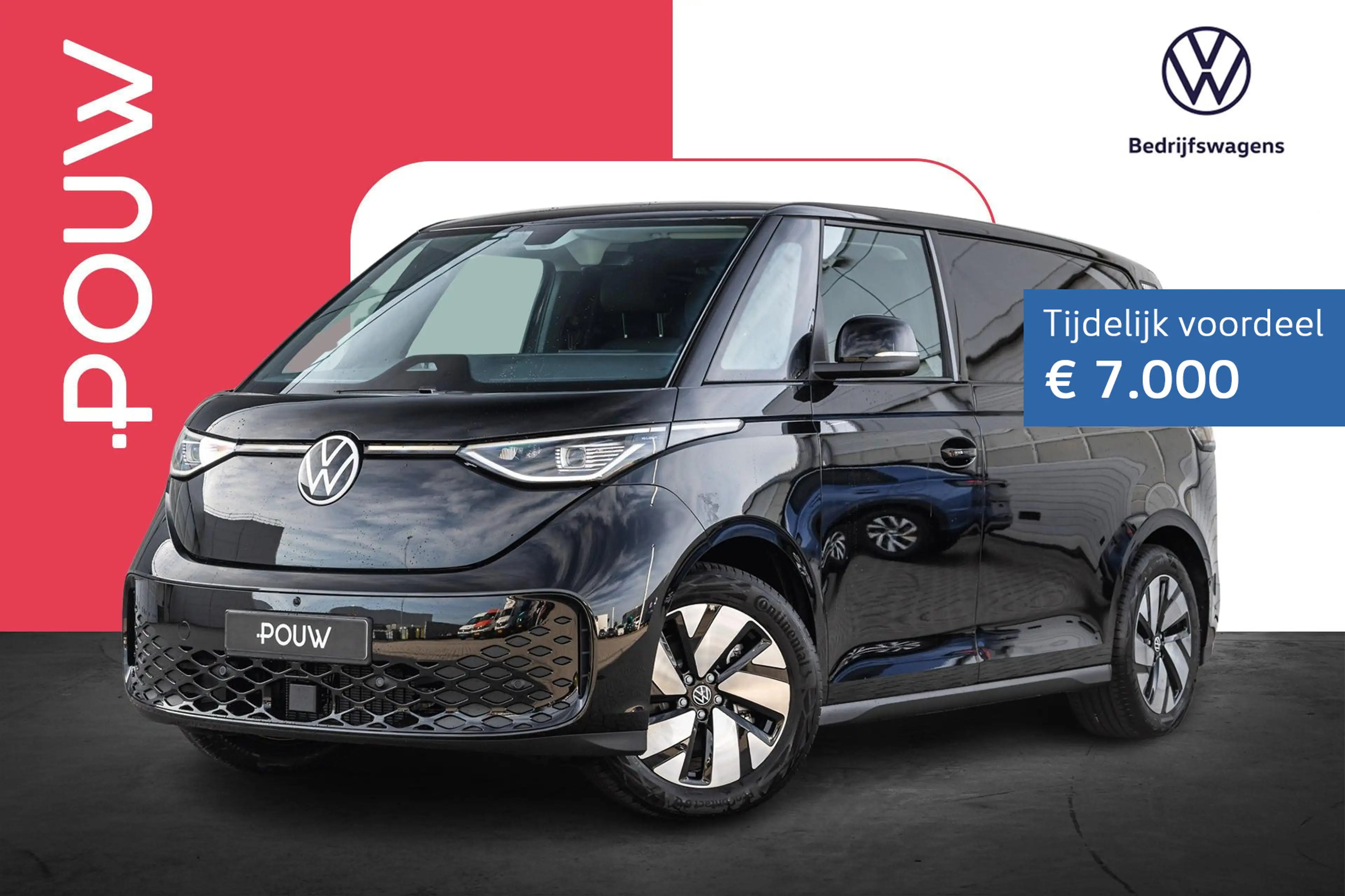 Volkswagen ID. Buzz Cargo 286pk Bulli Edition 79 kWh | Climate Control | Tre