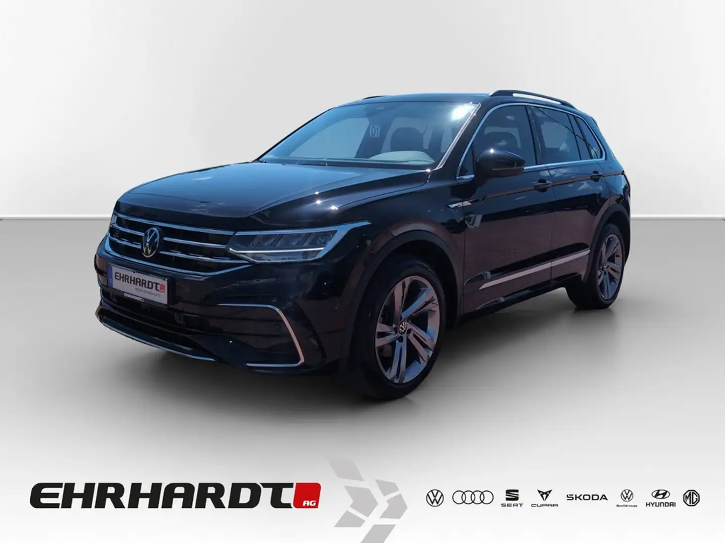 Volkswagen Tiguan 2.0 TDI DSG R-Line VIRTUAL*NAVI*LED*ACC*PDC*KAM... Schwarz - 1