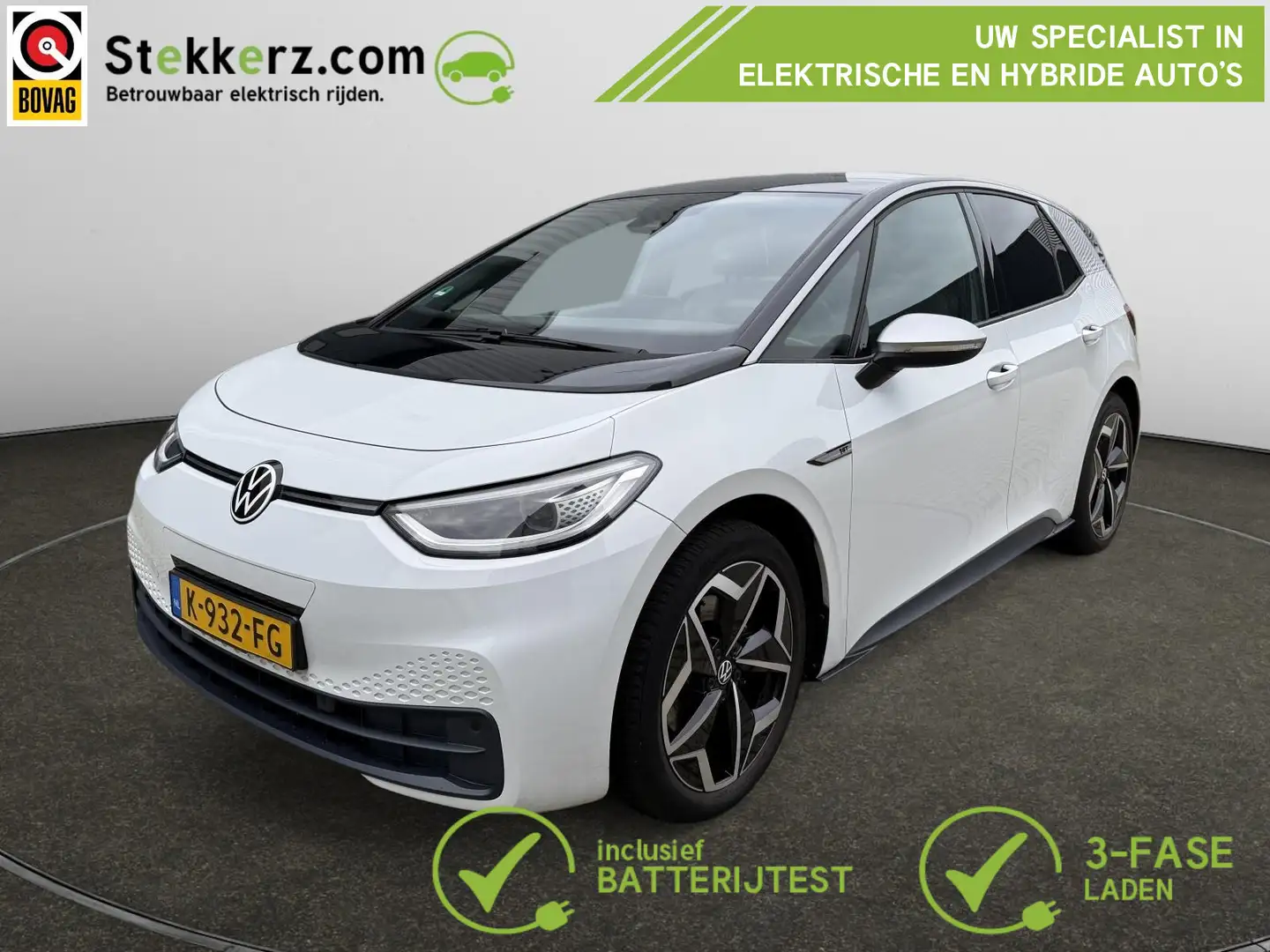 Volkswagen ID.3 First Plus 58 kWh 1st.Plus | IQ Light | Winterpack Blanc - 1