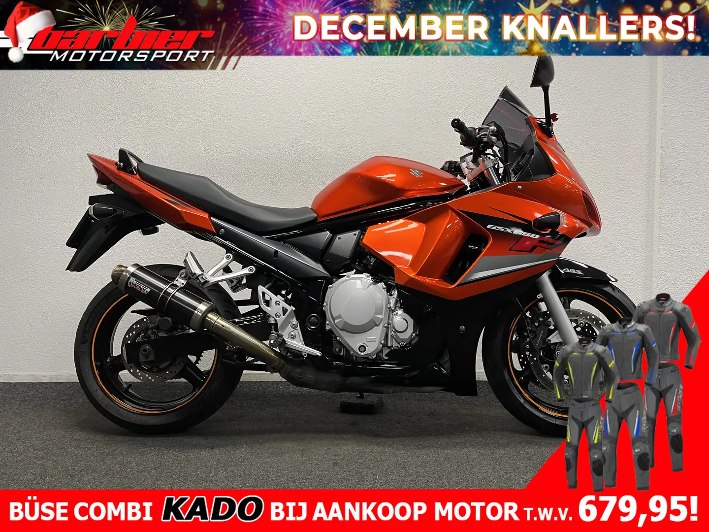 Suzuki GSX 650 F Naranja - 1