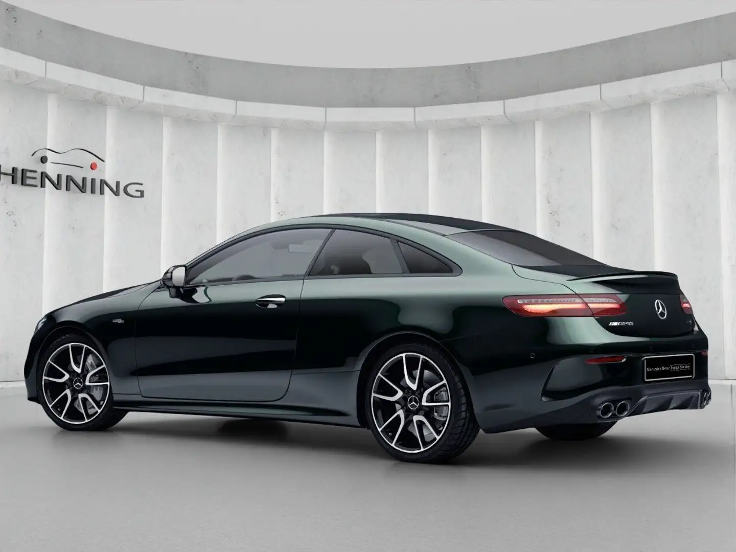 Mercedes-Benz E 53 AMG Mercedes-AMG E 53 4M Coupé Designo Pano Massage Grün - 2
