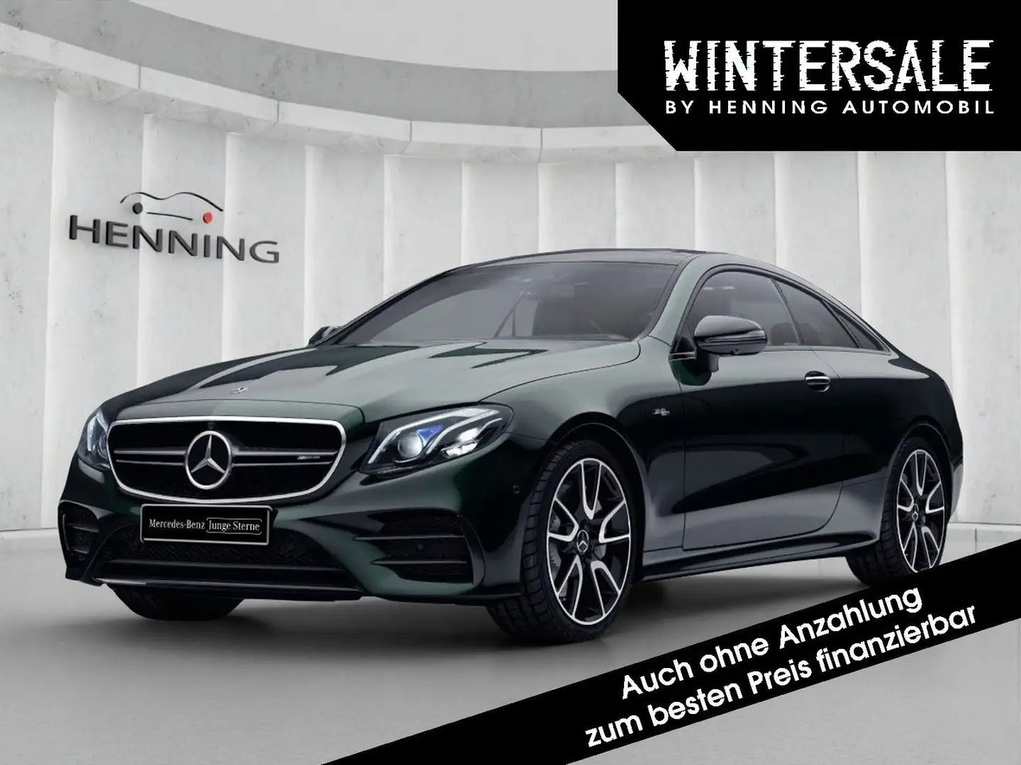 Mercedes-Benz E 53 AMG Mercedes-AMG E 53 4M Coupé Designo Pano Massage Grün - 1