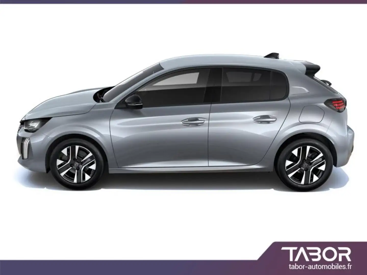 Peugeot 208 MHEV 110 DSC6 Allure LED Radars Reg Gris - 2
