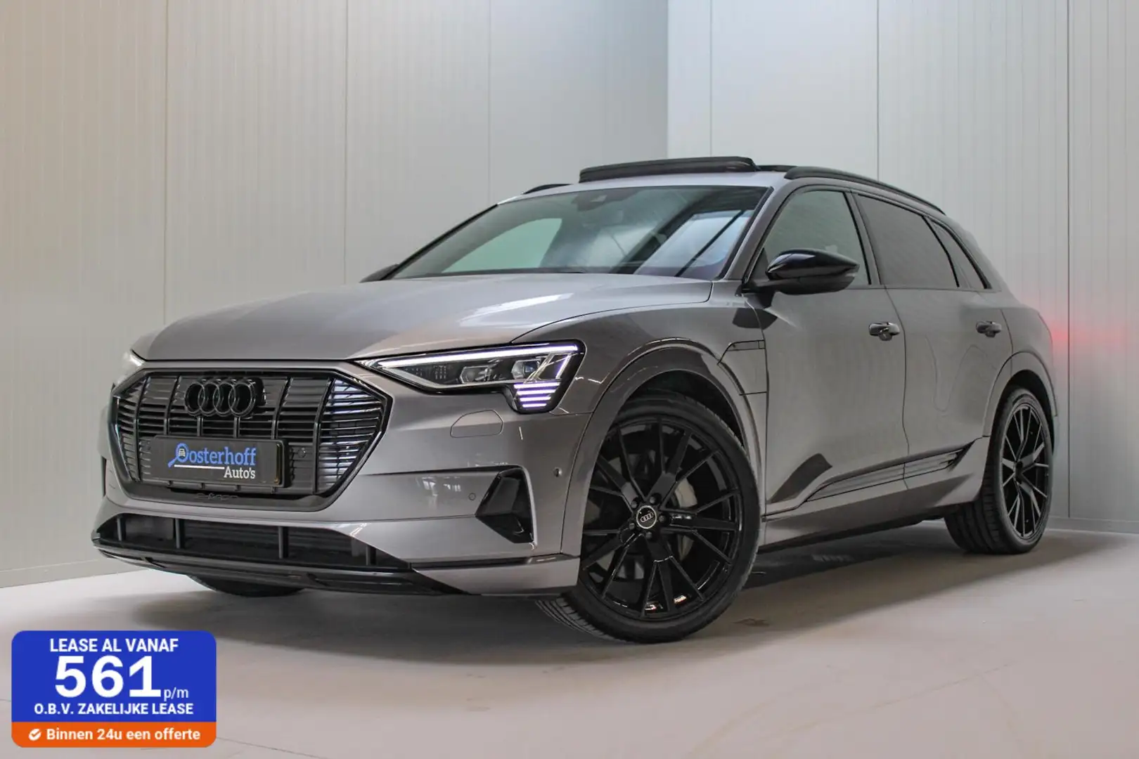 Audi e-tron 50 Quattro S edition 71 kWh | PANO | B&O | HUD | Grey - 1