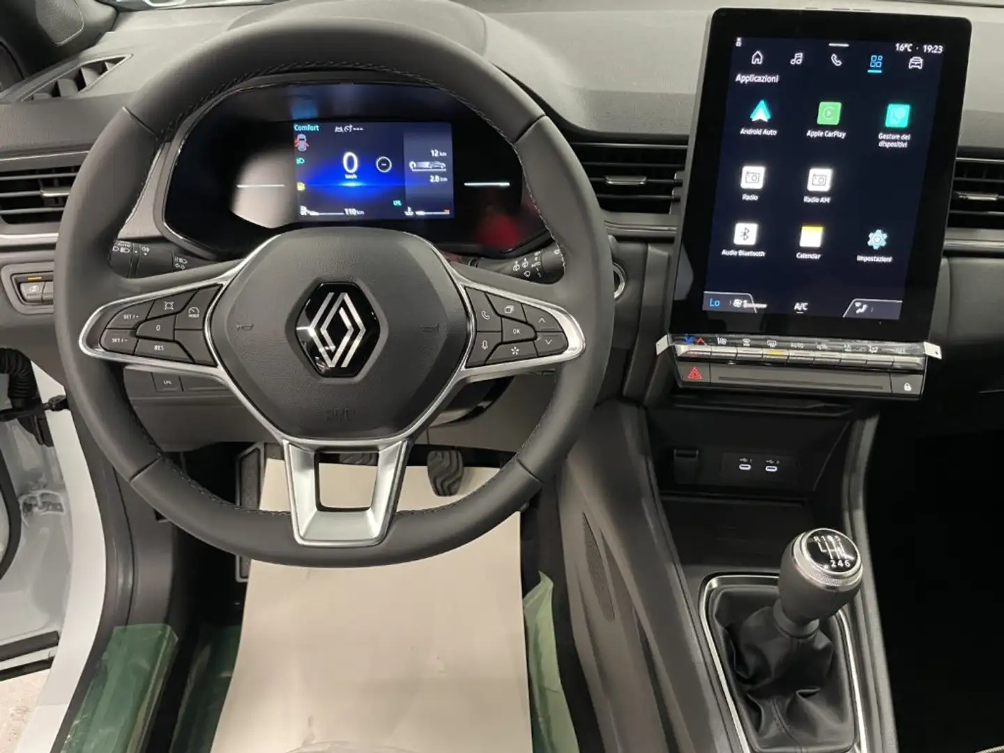 Renault Captur 1.0 ECO-G 100 CV Techno GPL KM0 MY25 Weiß - 2