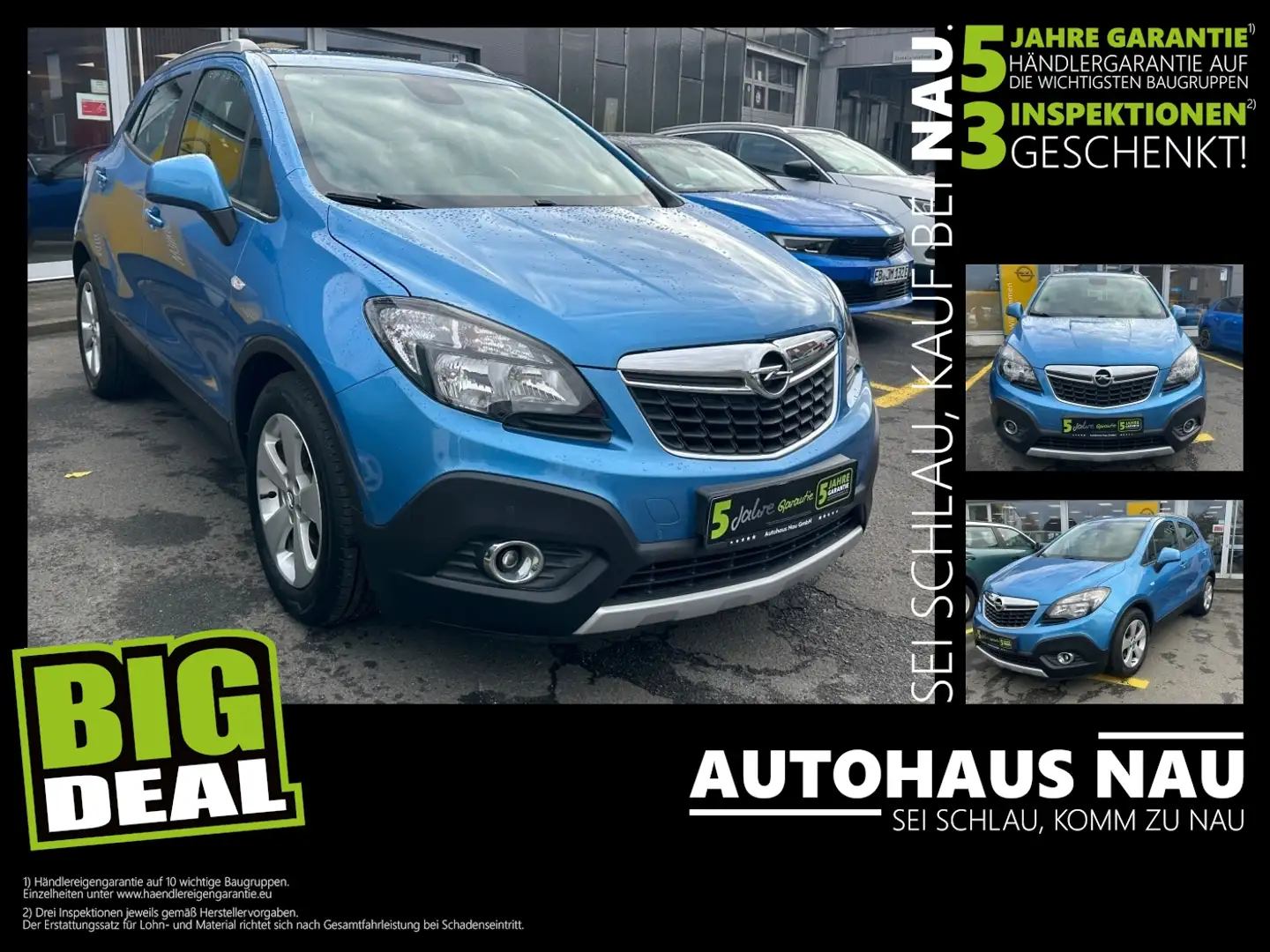 Opel Mokka 1.4 Turbo Edition incl.Big Deal Paket Blau - 1