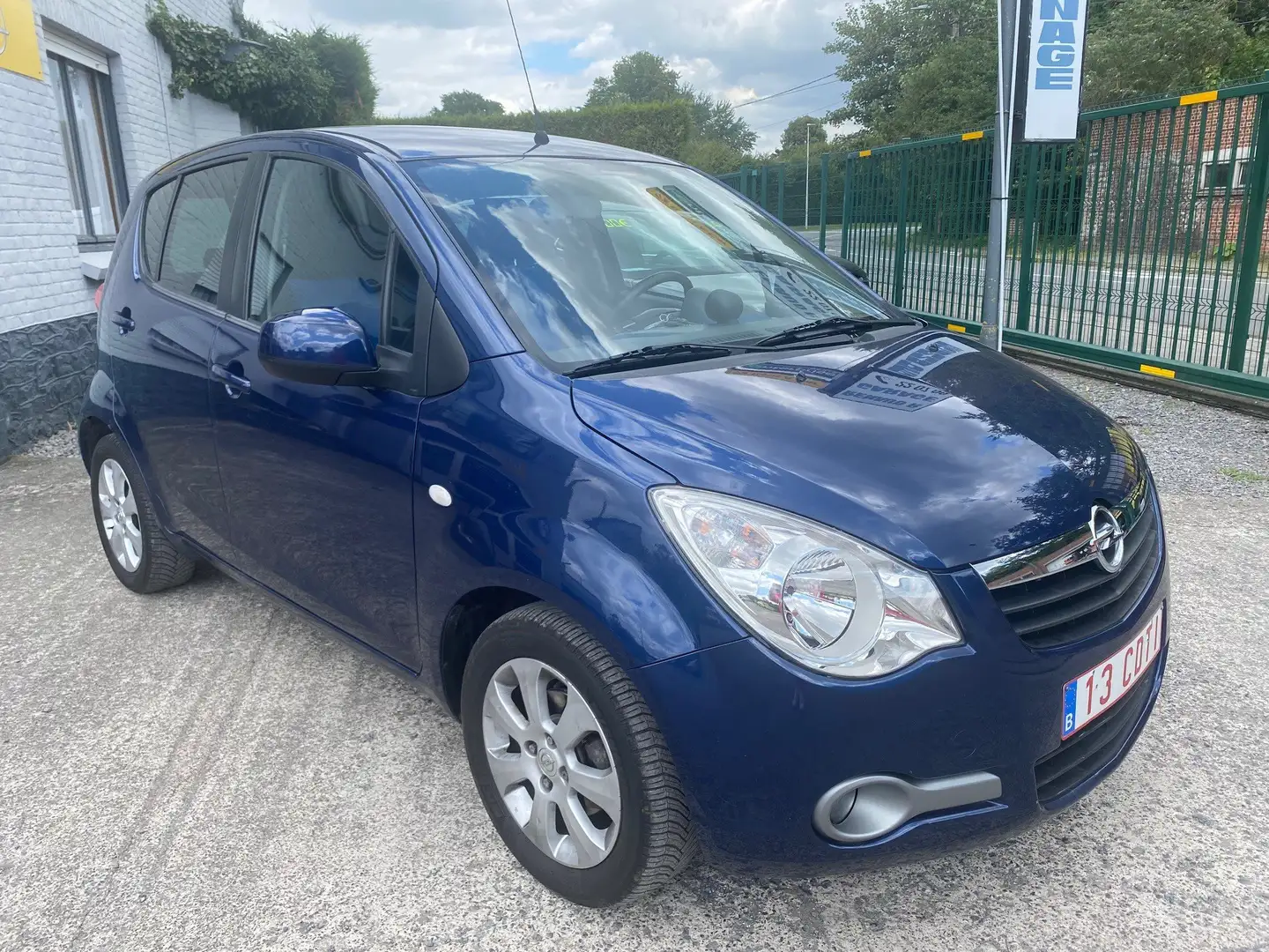 Opel Agila Agila 1.3 CDTi Enjoy Bleu - 1