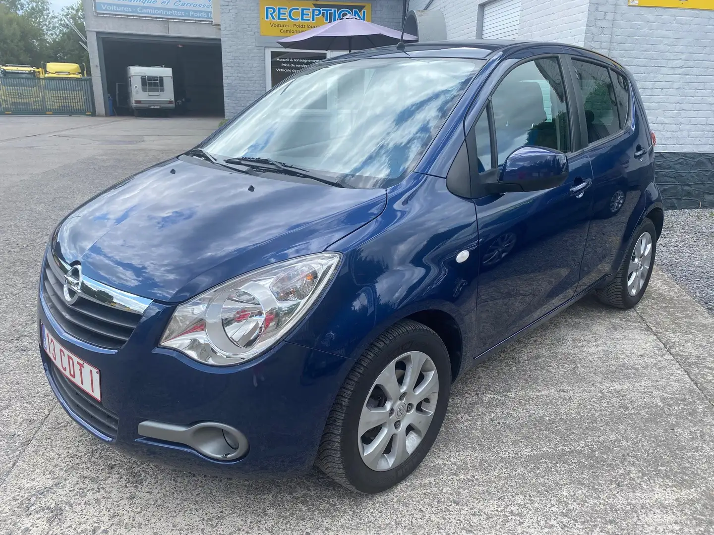 Opel Agila Agila 1.3 CDTi Enjoy Bleu - 2