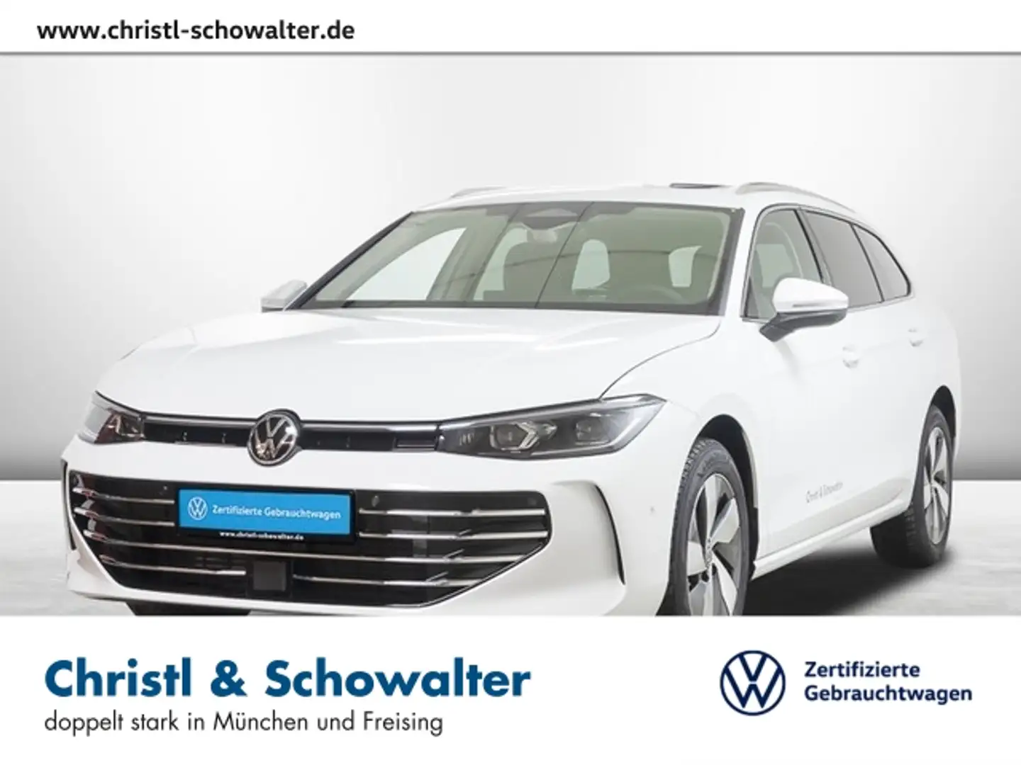 Volkswagen Passat 2.0 TDI DSG Elegance AHK MATRIX PANO Blanc - 1