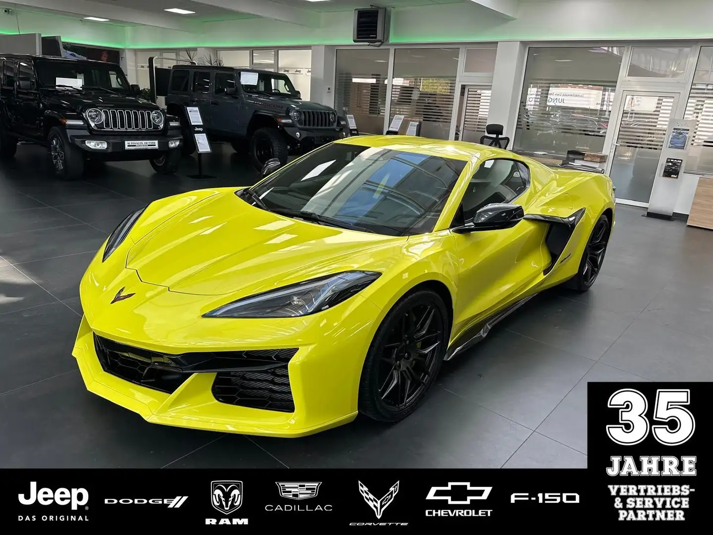 Corvette Z06 Coupe 3LZ 5.5 V8 AT8 MY2024 Jaune - 1