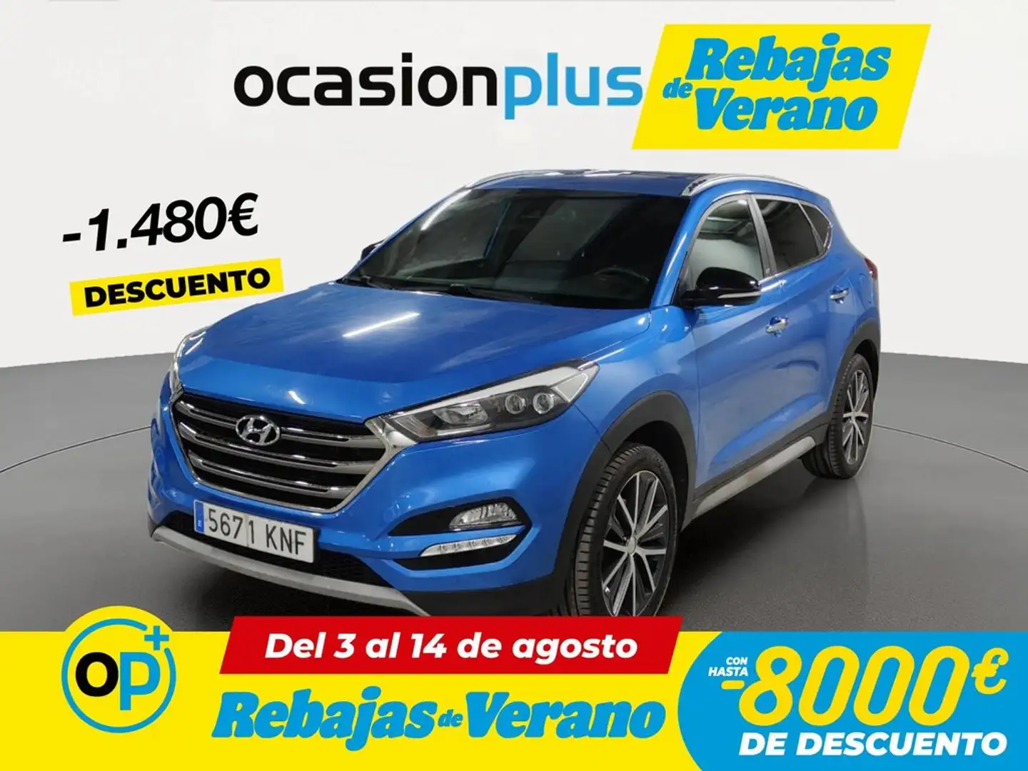 Hyundai TUCSON 1.7CRDI BD Go 4x2 Azul - 1