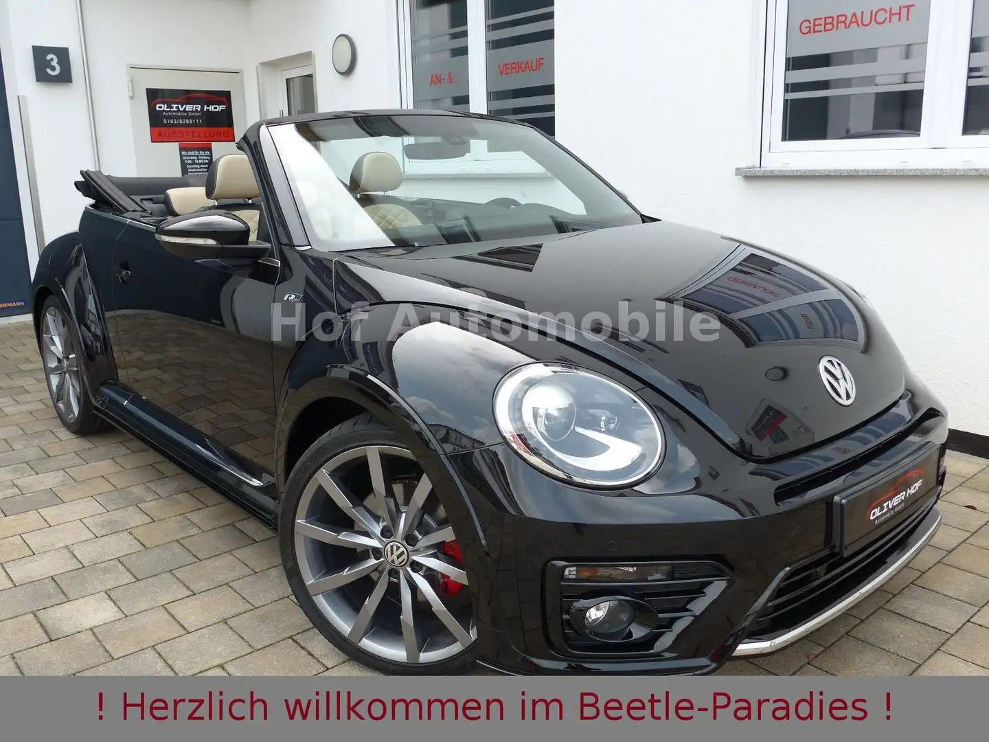 Volkswagen Beetle 2.0TSI DSG Exclusive R-Line Fender DAB Schwarz - 1
