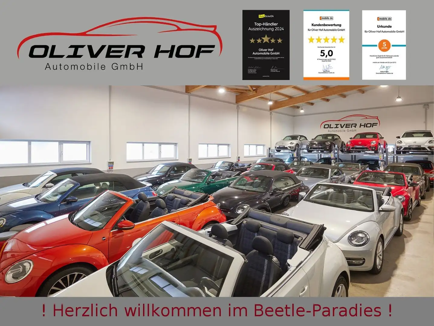 Volkswagen Beetle 2.0TSI DSG Exclusive R-Line Fender DAB Schwarz - 2
