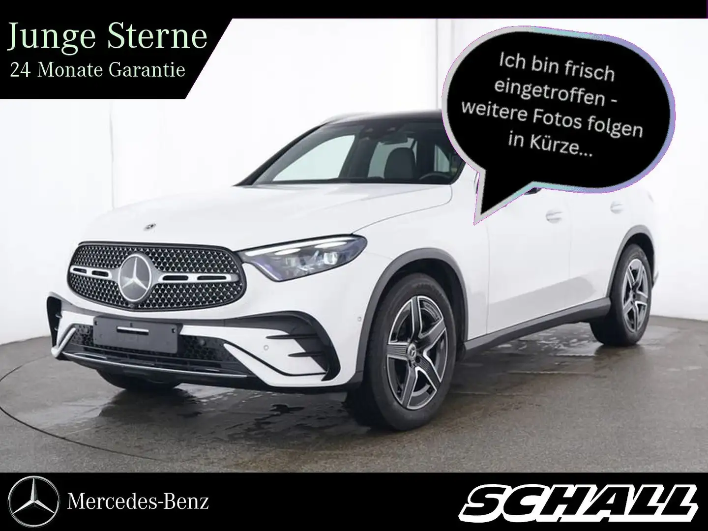 Mercedes-Benz GLC 300 4M AMG+DIGI-LED+DIST+AHK+PANO+360°+KEY Weiß - 1