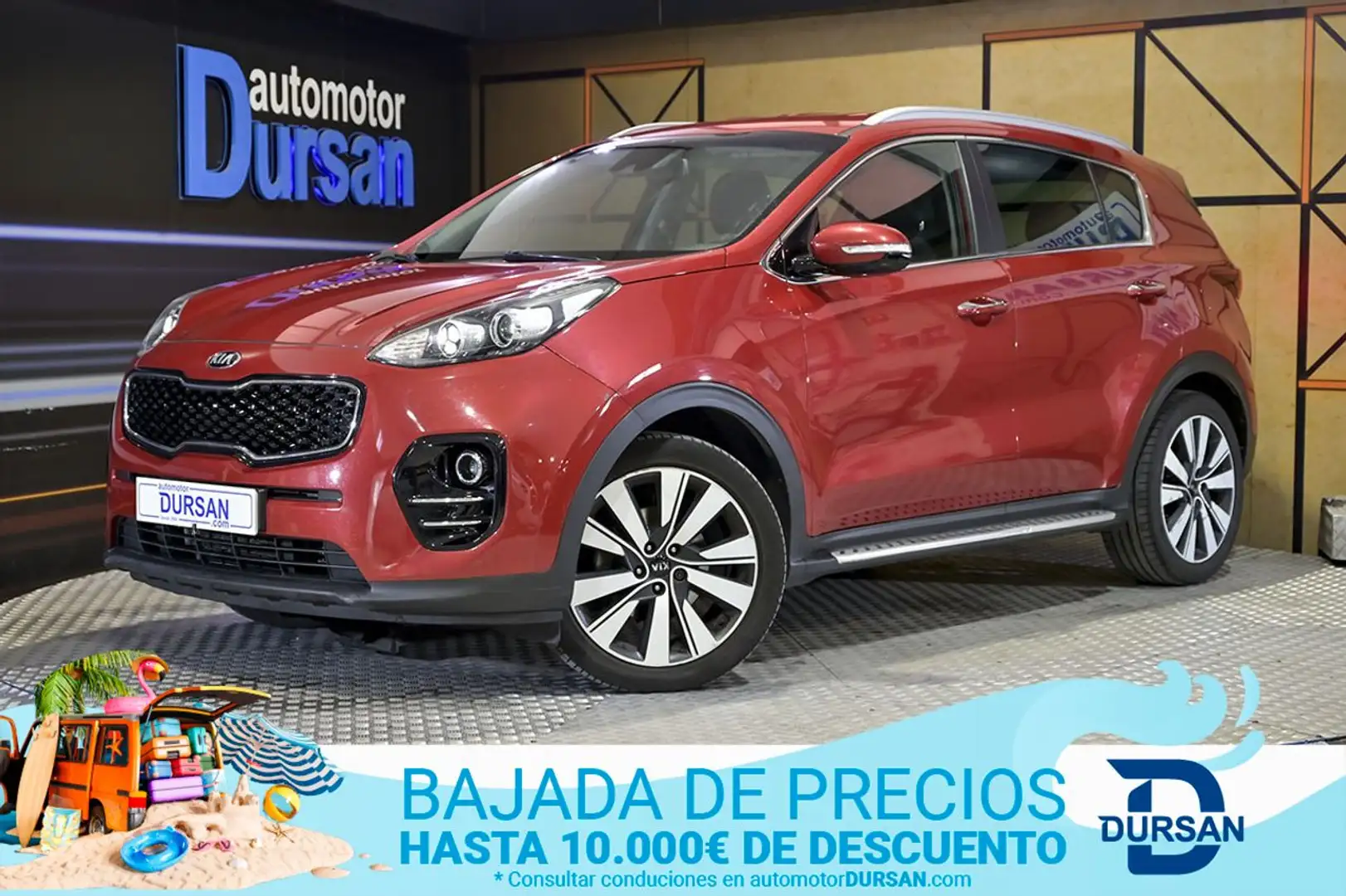 Kia Sportage 1.7CRDi VGT Eco-Dynamics Drive 4x2 Rojo - 1