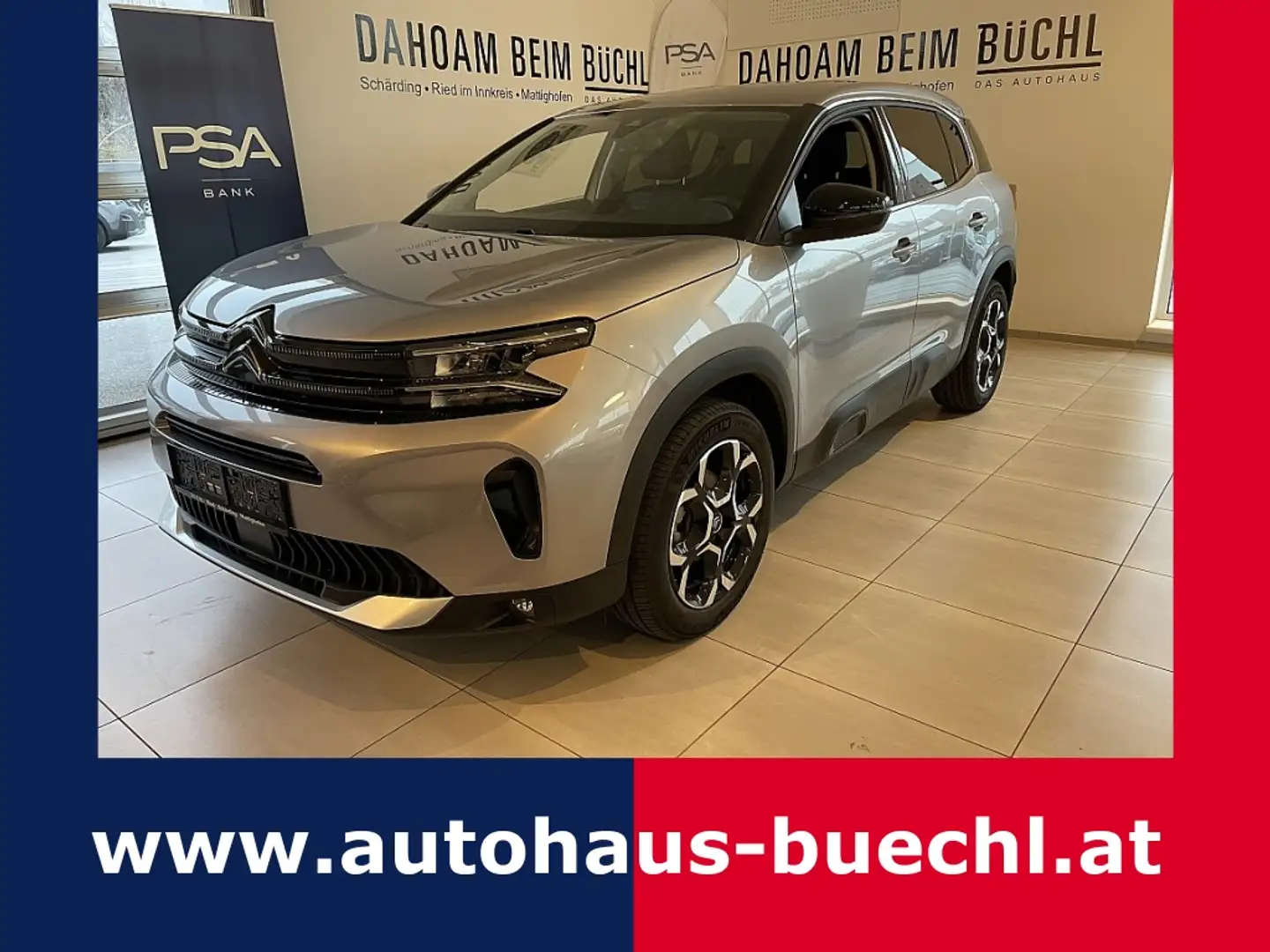 Citroen C5 Aircross BlueHDI 130 S&S EAT8 Feel Plateado - 1