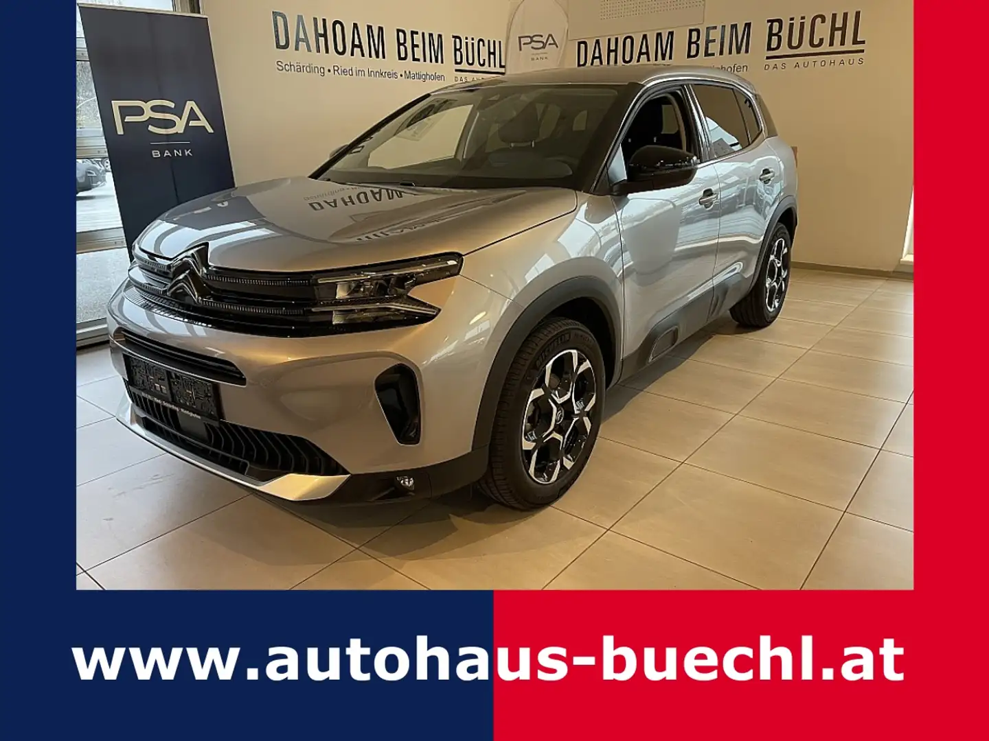 Citroen C5 Aircross BlueHDI 130 S&S EAT8 Feel Argent - 1