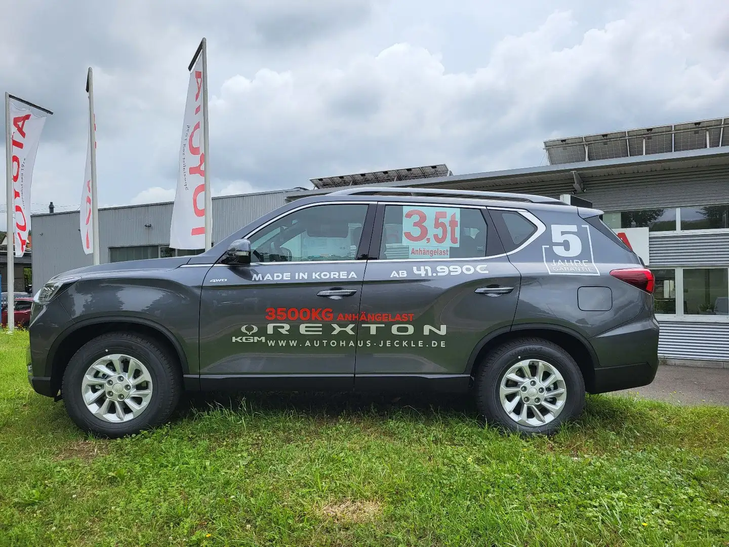 KGM Rexton Core*8Gang Automatik*Gewerbeaktion18% Grau - 1