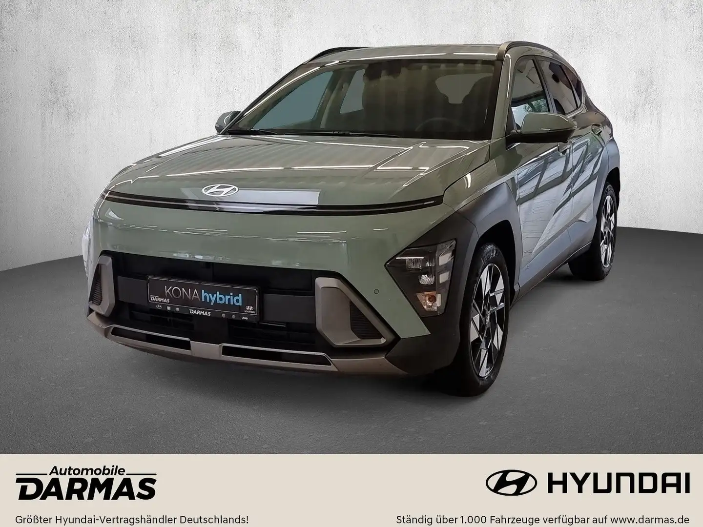 Hyundai KONA KONA Hybrid NEUES Modell Trend Klimaaut. Navi Groen - 1