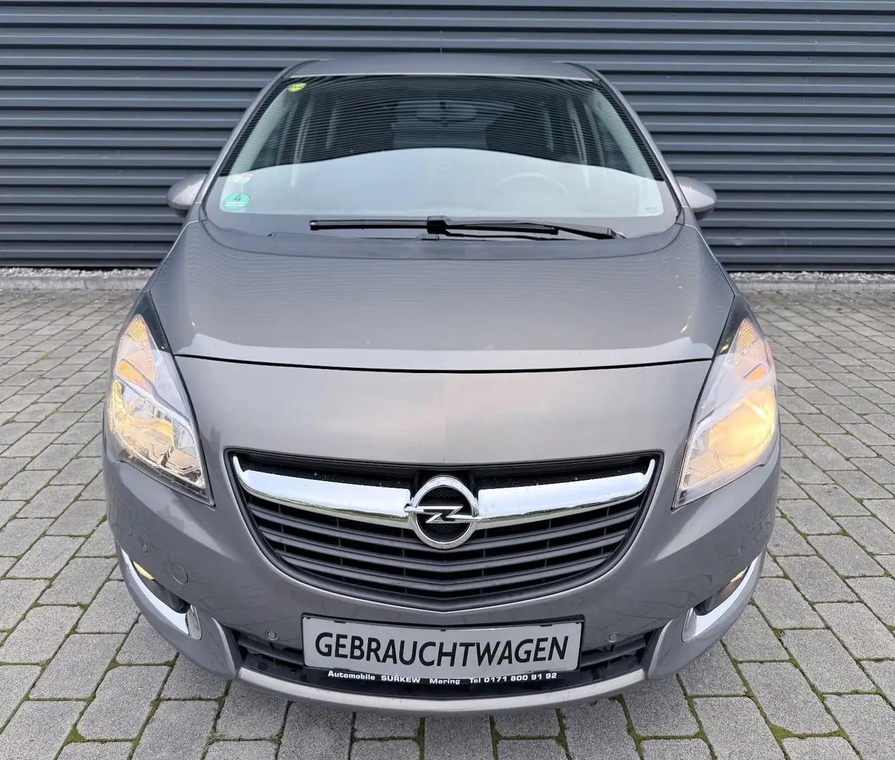Opel Meriva B 1.4 Ltr.- 16V Turbo Style/ Klima/ Euro6 Grau - 2