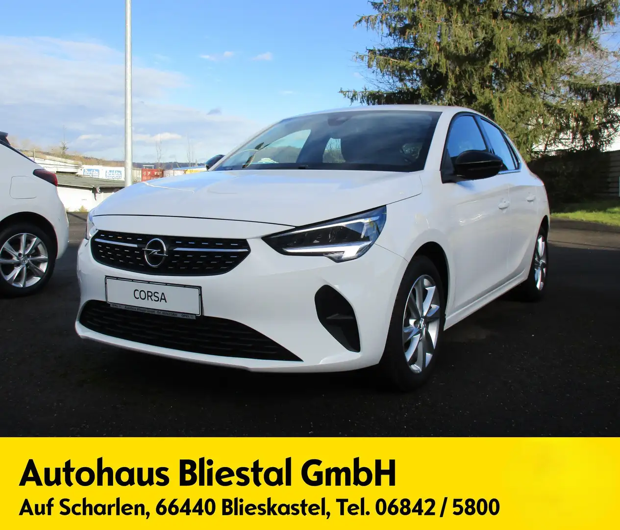 Opel Corsa Elegance 1.2 *Allwetterreifen* Weiß - 1