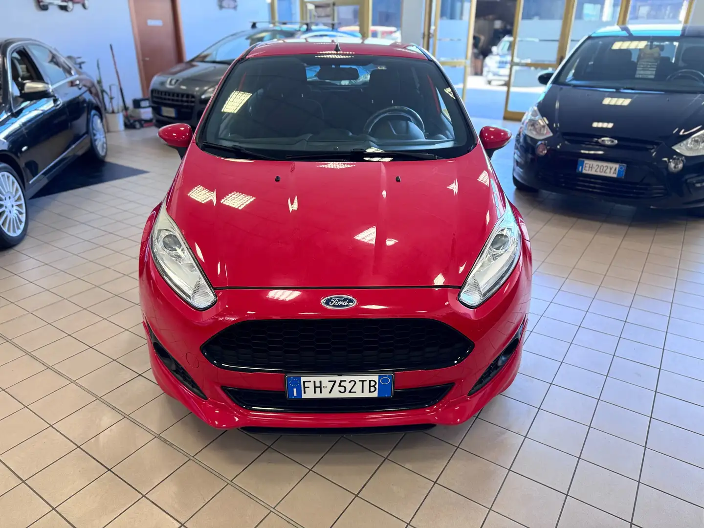 Ford Fiesta Fiesta VI 2013 5p 1.0 ecoboost ST-line 100cv Rosso - 2