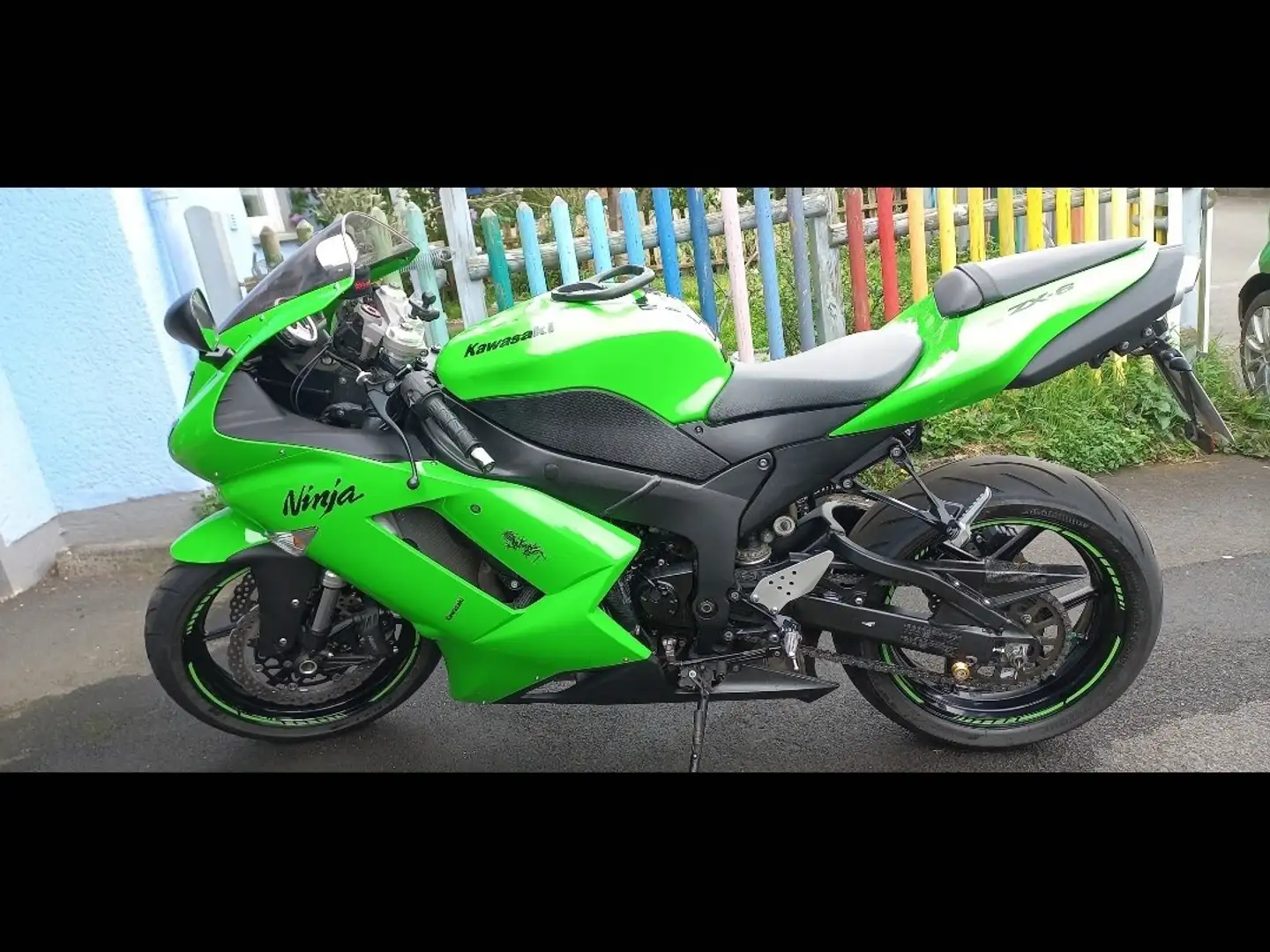 Kawasaki Ninja ZX-6R Zelená - 2