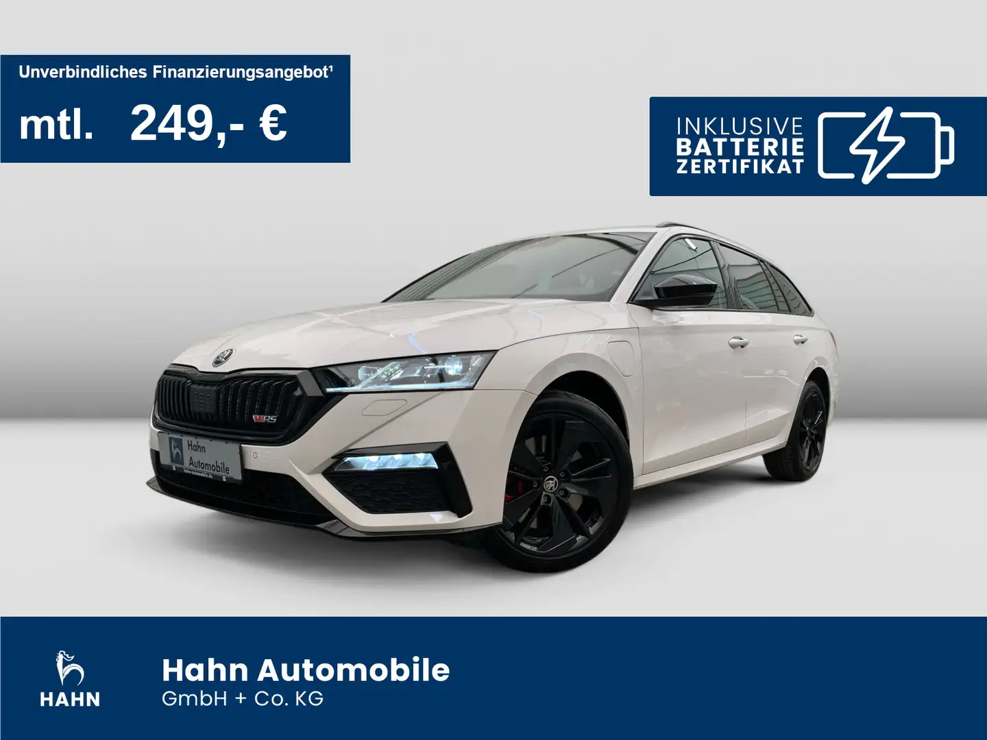 Skoda Octavia Combi RS 1.4TSI DSG AHK-Vorb. LED PDC Weiß - 1