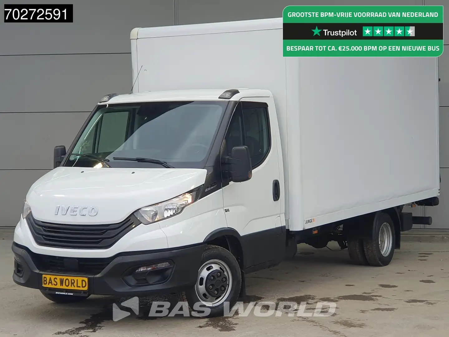 Iveco Daily 35C16 Automaat Laadklep Bakwagen Airco Camera Dubb Blanco - 1