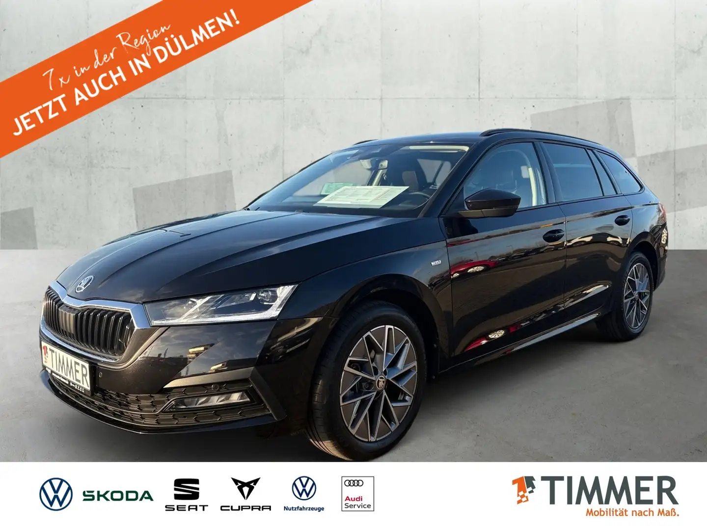 Skoda Octavia Combi 2.0 TDI DSG TOUR +AHK +LED +ACC +NAVI +LM + Schwarz - 1